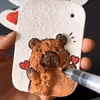 Pintura Texturizada con Espuma DIY Transfronteriza, Juguetes Squishy de Nuevo Estilo, Marcadores, Lápices de Acuarela, Algodón de Pulpa de Madera Expansible Activado por Agua