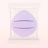 Esponja de Maquillaje Algodón de Azúcar Macaron, Esponja para Base de Maquillaje Cushion de Aire, Se Expande al Mojarse con Agua, Doble Uso para Húmedo y Seco, Esponja de Belleza No Absorbente de Polvo
