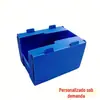 Caixas de Prateleira, Caixas de Armazenamento de Plástico PP, Caixas Basculantes à Prova d'Água e de Umidade com Boca Inclinada de Placa Oca, Caixas de Armazenamento de Placa Oca para Uso Transfronteiriço