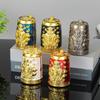 Criativo Novo Estilo Chinês Deus da Riqueza Tipo Pressão Porta-Palitos Tridimensional Geométrico Decoração de Casa Plástico Porta-Palitos Disponível em Várias Cores