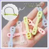 Cabide de fivela fixa à prova de vento, fivela automática, artefato de secagem de roupas, clipe à prova de vento, antiqueda, anti-sopro, silicone antiderrapante para áreas externas