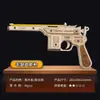 Nuevo Modelo de Madera DIY Ensamblado Yoerke Amw Rifle de Resistencia Juguete de Ensamblaje Rompecabezas Rompecabezas