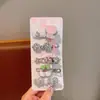 Paquete múltiple de pinzas para el cabello, pinzas para flequillo estilo ins, pinzas de estrella, pinzas de cocodrilo, pasadores, accesorios para el cabello, adornos para el cabello, regalo para el Día del Niño