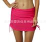 Amazon caliente falda de natación plisada ajustada moda falda de playa falda de cadera con bragas traje de baño para mujer