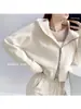 Sudadera con Capucha Corta Ajustada Estilo Japonés y Coreano para Mujer, Primavera y Otoño Holgada Micro Silueta con Cremallera