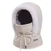 Sombrero multifuncional cálido tipo Lei Feng con capucha, sombrero cálido de invierno, protección para las orejas, protección contra el frío y el viento, orejeras para proteger del congelamiento de las orejas