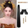 Nova Peça de Cabelo Artificial Especial para Maquiadores Estilo Chinês Xiuhe, Peça de Cabelo Estilo Noiva para Traje Antigo, Peça de Cabelo Fofa Estilo Cabelo de Espiga em um Cartão