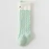 Calcetines Grues de Lana Australiana para Bebés Niños Recién Nacidos, Calcetines Largos Cálidos con Forro de Felpa para Otoño e Invierno para Niños Pequeños