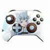 Pegatina para el mango de la máquina de juego Ice Wolf, pegatina de moda para el mango, pegatina de dibujos animados, pegatina de piel