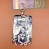 Conjunto de tarjetas periféricas de animación para estudiantes del campus con cordón para colgar en el cuello, deslizante, de plástico rígido, para control de acceso al metro, bolsa para credenciales para hombres