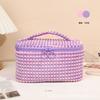 Bolsa de Cosméticos de Nuevo Estilo Transfronteriza para Mujer, Neceser Simple de Gran Capacidad, Bolsa de Almacenamiento de Viaje Portátil Linda