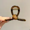 Pinza de tiburón extragrande con un toque de alta gama, pinza para el cabello exquisita y robusta para la parte posterior de la cabeza, adecuada para cabello grueso