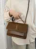 Bolsa Transfronteriza de Comercio Exterior para Mujer 2024 Verano Nueva Versátil Moda Letra Elegante Lujo Ligero Hombro Cruzado Cuadrada Pequeña