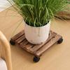 Suporte de Flores Grosso Móvel Temu Shein Bandeja para Flores Vaso de Flores Bonsai Bandeja Base com Rodízios Suporte com Rodas Universais