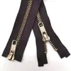 Ykk Nº. 5 Zíperes de Metal com Duas Pontas e Cursor Automático de Cobre Branco para Jaquetas de Pluma, Casacos, Bolsas, Zíper Ykk Genuíno Atacado
