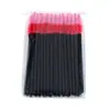 Cepillo para pestañas desechable de color mezclado nuevo, rizador de pestañas, cepillo para cejas, peine para pestañas, cepillo en espiral, pestañas postizas para injerto, sólido