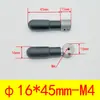 Manija Plegable Bisagra Acero al Carbono Cromado Manija Teléfono Móvil Cama Giratorio Volante Núcleo Pasante Manija de Hierro M8/M10