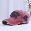 Gorra de Béisbol 100% Mezclilla Lavada Sombreros Snapback Verano Aut
