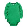 Bolsa para Bebé Lisa Transfronteriza Ropa para Niños de Manga Corta de Una Pieza Categoría a Fabricante de Ropa Harem de Color Puro para Niños y Niñas