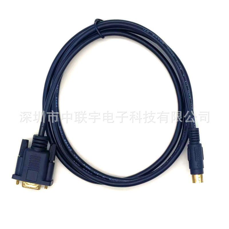 DB9母转MINI DIN 6公线02
