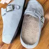 Novos Sapatos Birkenstock de Solado Grosso para Mulheres, Outono e Inverno 2026, Comércio Exterior, Calçados para Uso ao Ar Livre, Chinelos Preguiçosos com Aumento de Altura, Transfronteiriços