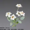 Ventas Directas de Fabricantes de Comercio Exterior: Flores Artificiales Blancas, Flores Falsas Estilo Bosque, Materiales Florales para Bodas, Flores para Decoración de Salón de Bodas