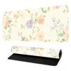 Mouse Pad Ukiyo-E Japonês Onda de Kanagawa Tapete de Mesa Pad de Teclado Costurado com Precisão para Homens e Mulheres Mesa de Escritório