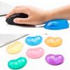 Mengtian Crysta Criativo Apoio de Pulso de Silicone para Computador Escritório Pequeno Apoio de Mão Macio Almofada de Mão para Mouse Almofada de Mouse Criativa