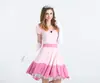 Amazon Disfraces de Rendimiento para Adultos y Niños Vestido de Princesa Peach Infantil Vestido de Princesa Peach de Mario para Niñas