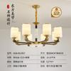 Nuevo Lámpara de Araña China Lámparas de Jade Iluminación de Dormitorio Chino Sala de Estar Faros de Zhongshan Nuevo Lámpara de Araña China Lámparas de Sala de Estar