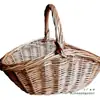 Cesta Pequena de Bambu em Vime, Cesta de Mão, Cesta de Armazenamento de Rattan, Cesta Trançada, Cesta de Piquenique de Colheita Infantil, Mini Cesta Pequena