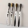 Escova de Dentes Descartável Atacado Alta Densidade Cerdas Macias Escova de Dentes para Adultos Hotel Pousada Hospitalidade Filme Macio Descartável Escova de Dentes