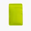 Bolsa ciega, bolsa autosellable, bolsa de embalaje opaca de color de doble cara, bolsa de hueso aluminizado, bolsa sellada opaca antioxidante para joyería
