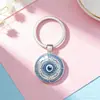 Llavero con colgante de ojo de Horus transfronterizo, bolsa de regalo para amantes religiosos, mal de ojo, mal de ojo