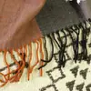 Manta pequeña OEM personalizada para siesta, manta suave de punto para aire acondicionado, manta de lana fina Clase A para verano