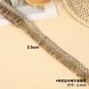 Não. 1-7 Renda Enrolada em Corda de Cânhamo Retro DIY Tecelagem Feita à Mão Material Decorativo Versátil Barbante Criativo Dupla Face Face Única