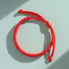 Festival del Bote del Dragón Hilo Rojo Trenzado a Mano Nudo de Cola de Fénix Benmingnian Pulsera Sencilla Estilo Étnico Pulsera para Pareja Cuerda para la Mano Venta al por Mayor
