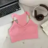 Design de Joias de Metal Transfronteiriço Beleza Costas Roupa Íntima Feminina Camisola Curta Confortável Respirável Esportes Sutiã Absorvente de Choque