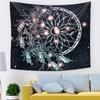 Tapiz Estilo Europeo y Americano Atrapasueños de Plumas Tapiz Decoración de Habitación Paño Colgante ins Decoración de Cabecera de Habitación Paño Colgante Tapiz