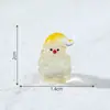 Novo produto transfronteiriço: figuras luminosas e fofas do Papai Noel, decorações adoráveis para DIY, enfeites para pendurar e figuras em miniatura para paisagens