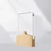 Trofeo de Cristal Creativo Hecho a Medida Decoración de Premio para Reunión Anual Estilo Nórdico Placa de Vidrio Regalo de Empresa Premio Grabado
