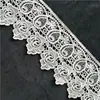 Renda Branca Solúvel em Água Renda de Linha de Algodão DIY Decoração de Roupas Acessórios Cortina Sofá Mesa Cadeira Mesinha de Cabeceira Malha