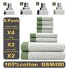 Toalla de algodón de clase A, toalla de baño cuadrada, toalla facial de algodón de ocho piezas, súper suave, absorbente, suministro transfronterizo, caliente