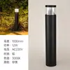 Lámpara de césped impermeable para exteriores para villas de jardín, lámpara de césped enchufable, lámpara de patio, lámpara LED simple de paisaje para área residencial