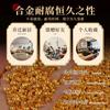 Shajin Metal Pequeños Adornos de Arroz Dorado Artesanías Llavero Colgante Colgante Koi Artesanías de Oro Imitación Accesorios DIY