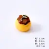 Brinquedos Populares de Comida Bento Realista, Bolinhos de Arroz Urso e Porco, Decoração DIY com Cola de Creme, Acessórios de Resina, Enfeites para Casa de Bonecas