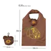 Bolsas de Compras Plegables de Animales de Dibujos Animados al por Mayor en Stock, Creativas y de Alta Gama, Bolsas de Compras Reutilizables Ecológicas, Personalizables