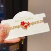 Colar Pingente Flor de Zircônia Banhado a Ouro Real 18K Luxo Acessível Estilo Palácio Retrô Conjunto de Colares Niche de Alto Padrão