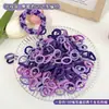 Lindo Set de Gomas para el Cabello para Niños que No Dañan el Cabello, Bandas Elásticas de Alta Elasticidad para Niñas y Bebés, Cuerdas Pequeñas para el Cabello del Tamaño de un Pulgar