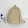2023 nova mochila de nylon de grande capacidade feminina estilo coreano ins estilo campus leve casual estudante universitário mochila